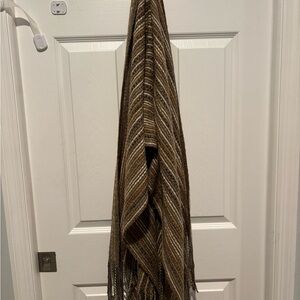 Woven Scarf Made In Italy Acrylic Material Multicolor